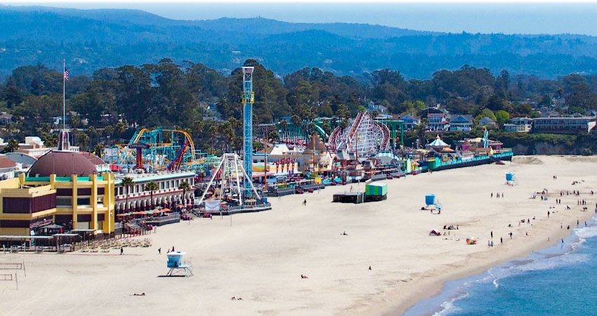Santa Cruz Beach Boardwalk Amusement Park